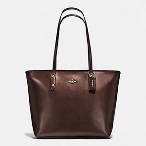 Coach city tote